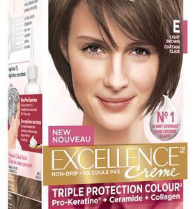 L’oreal Excellence Creme Triple Protection Colour Permanent – Light Brown E Hair Colour Treatments