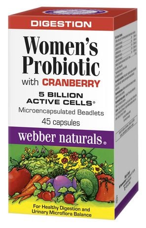 Webber Naturals Women's Probiotic With Cranberry