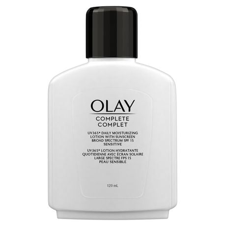 Olay Complete Daily Moisturizing Lotion With Sunscreen Broad Spectrum Spf 15, Sensitive 120.0 Ml