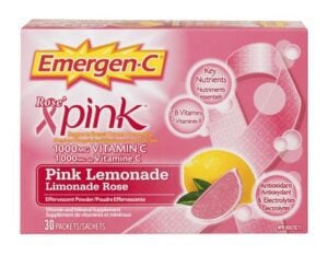 Emergen C Emergen-c Vitamin C & Mineral Supplement Fizzy Drink Mix, Pink Lemonade,