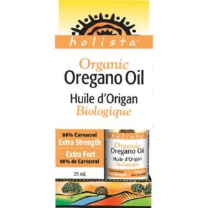 Holista Organic Oregano Oil Extra Strength Antioxidant 25.0 Ml Herbal And Natural