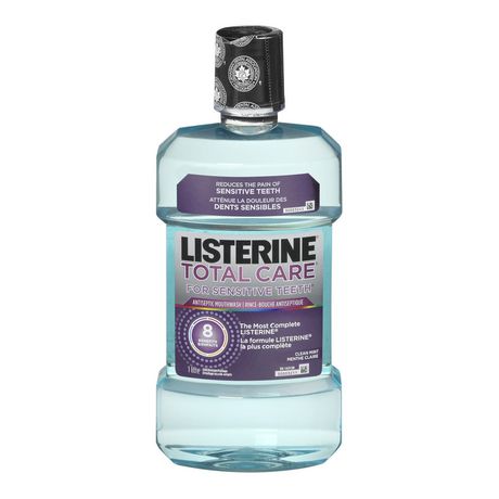 Listerine Total Care For Sensitive Teeth Mouthwash and Oral Rinses