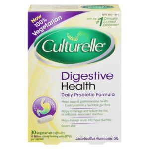 Culturelle Digestive Health Daily Probiotic 30.0 Capsules Antacids and Digestive Support