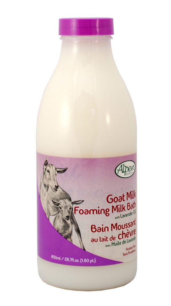 Alpen Secrets Goat Milk Foaming Bath Hand And Body Soap