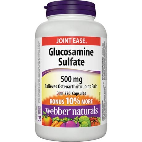 Webber Naturals Glucosamine Sulfate Bonus Size