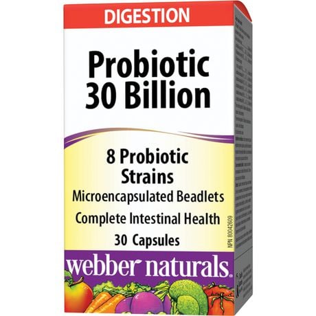 Webber Naturals Probiotic 30 Billion – CTC Health