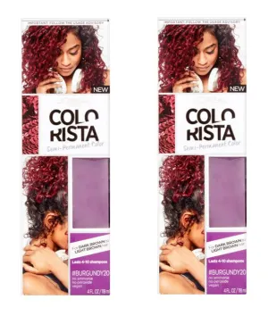 Loreal Paris Colorista Semi-permanent For Brunette Hair, Burgundy20