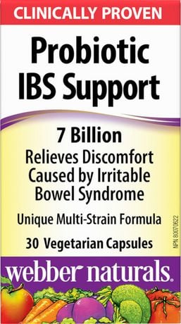 Webber Naturals Probiotic Ibs Support 7 Billion