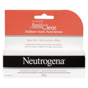 Neutrogena Rapid Clear Stubborn Acne Spot Gel With 5% Benzoyl Peroxide #1 Acne Treatments