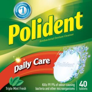 Polident Daily Care Cleanser Oral Hygiene