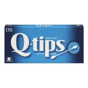 Q-tips Cotton Swabs 170 Count Cosmetic Accessories