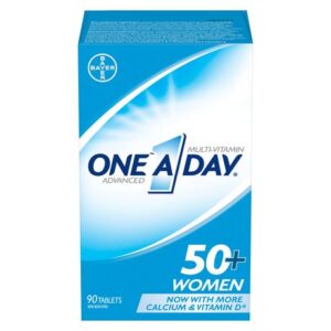 One A Day One A Day Women 50 Plus Multivitamin Tablet, Specially Formulated With Vitamins & Minerals For Women 50+ 90.0 Tab Vitamins And Minerals