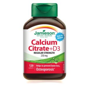 Jamieson Laboratories Jamieson Calcium Citrate + Vitamin D3 Caplets Vitamins And Minerals