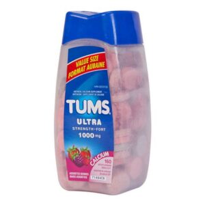 Tums Tums Ultra Strength Antacid For Heartburn Relief Assorted Berry 160 Count 160.0 Count