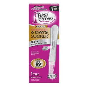 First Response Early Result Pregnancy Test, Digital 1.0 Ea Family Planning