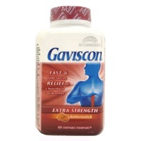 Gaviscon Gaviscon Extra Strength Chewable Foamtabs Butterscotch 60.0 Ea Antacids / Laxatives