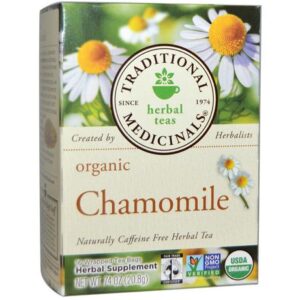 Traditional Medicinals Organic Chamomile Tea Vitamins & Herbals