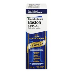 Bausch & Lomb Boston Simplus Multi-Action Solution 120ml Contact Lens