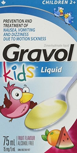 Gravol Kids 15mg Liquid 75ml