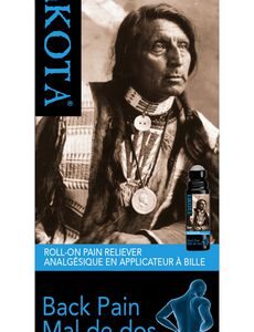 Lakota Back Pain Roll-on Pain Reliever Liquid Topical