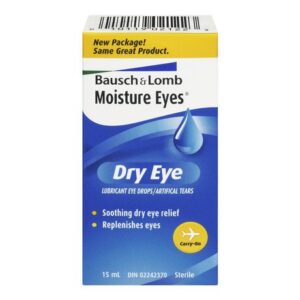 Bausch & Lomb Moisture Eyes Lubricant Eye Drops/artificial Tears Eye Preparations