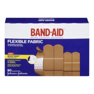 Band-aid Flexible Fabric Adhesive Bandages Value Pack Bandages and Dressings