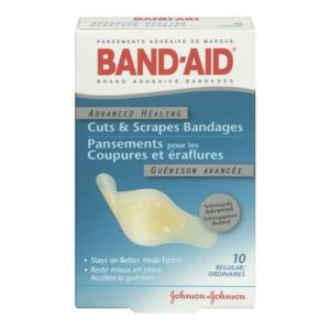 Band-aid Advanced Healing Cuts & Scrapes Bandages First Aid