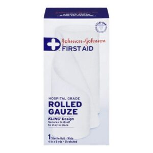 Band-aid First Aid Rolled Gauze Bandages and Dressings