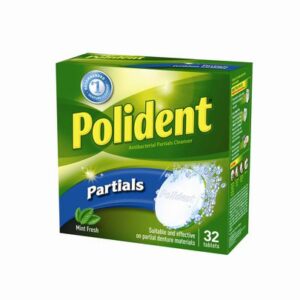 Polident Partials Denture Cleaners and Adhesives