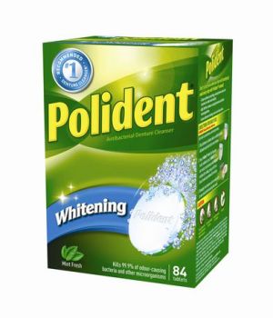 Polident Whitening Denture Cleanser
