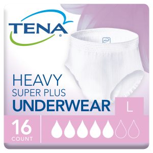 Tena Serenity Super Plus Underwear For Women Large – 16.0 Ea Incontinence