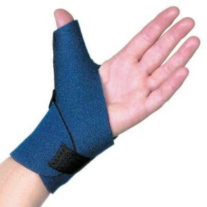 Trainer’s Choice Tube Thumb, Blue, 1 Size Supports And Braces