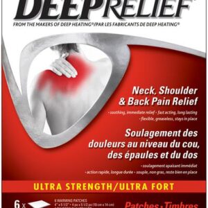 Deep Relief Deep Relief Regular Strength Heat Patch 6.0 Count Topical