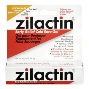 Zilactin Zilactin Medicated Gel 6.0 G Cold Sore and Dry Mouth Treatments