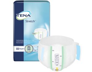 Tena 3xl Stretch Bariatric Adult Heavy-absorbent Incontinence Brief Green