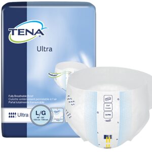67303101 Blue Large Tena Ultra Adult Heavy-Absorbent Incontinence Brief Incontinence
