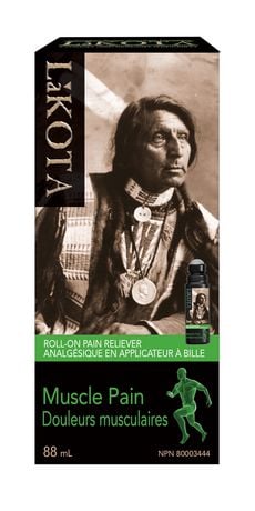 Lakota Muscle Pain Roll-on Pain Reliever Liquid