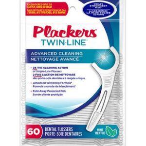 Plackers Twin Line Flosser Oral Hygiene