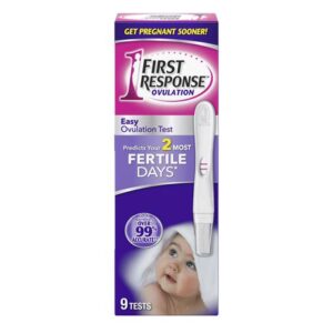 First Response Easy Read Ovulation Test, 9ct Pregnancy and Ovulation Tests