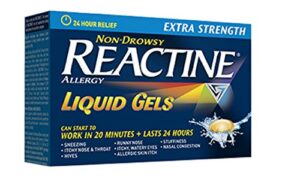 Reactine Extra Strength 24 Hour Allergy Medicine, Antihistamine, Liquid Gels 10mg