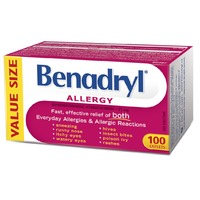 Benadryl Allergy Caplets Antihistamines