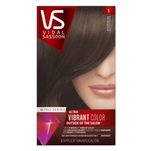 Vidal Sassoon Pro Series Hair Color, 5 Medium Brown, 1 Kit Hair Care