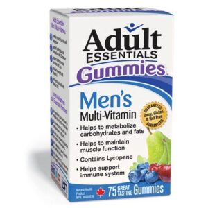 Adult Essentials Gummies Mens Multi-vitamin Vitamins & Herbals