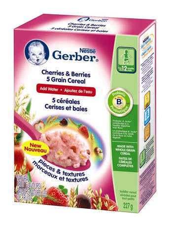 Gerber Multigrain Cherries & Berries Baby Cereal Baby Needs