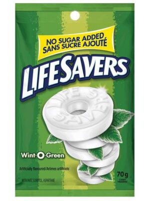 Life Savers Mints No Sugar Added Wint O Green