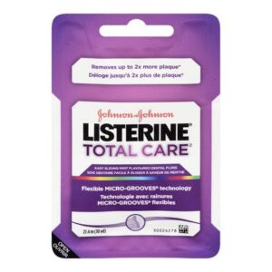Listerine Total Care Easy Sliding Floss In Mint Oral Hygiene