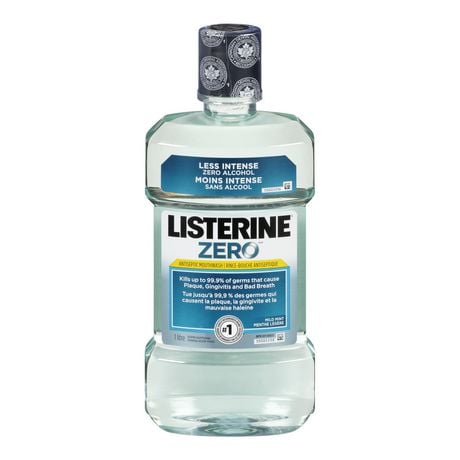 Listerine Zero Antiseptic Mouthwash In Mild Mint