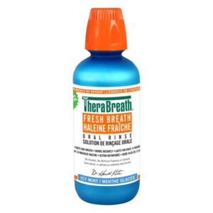 Therabreath Oral Rinse Icy Mint Throat Lozenges and Sprays