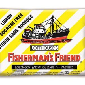 Fisherman’s Friend Sucrose Free Cough Suppressant Lozenges Cough and Cold