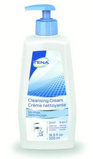 Tena Cream Rinse-free Body Wash Pump Bottle Mild Scent 16.9 Oz. 64430 1 Each